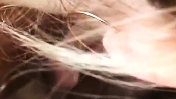 American milf deep-throats cock