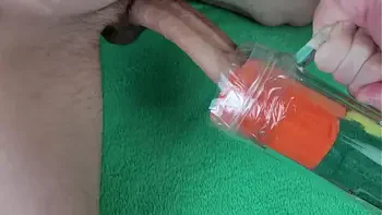 HOW TO MAKE A REALISTIC TIGHT PUSSY FROM BEER GLASS