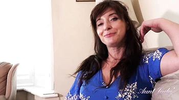 Busty British MILF Cleaning Gets Fucked