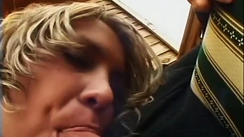 Young Blonde Fucked Hard, Facial Cumshot