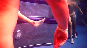 Naked Pool Voyeur Caught Watching