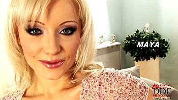Blonde Russian Treats Sybian Like Her Lover