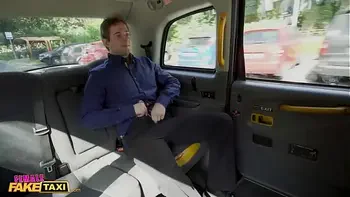 Female Fake Taxi Big breasted Blonde MILF is happy to take a big cock as payment for taxi ride