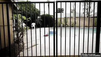 PlainTaboo.com - Teen virgin is fucked rough by neighbors