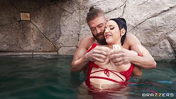 Good doggy style fuck with a big-boobed brunette Angela White