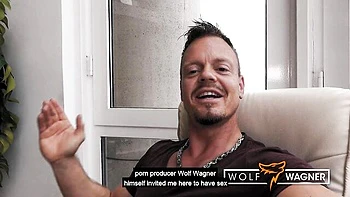 Petite Blonde Kate Quinn Drinks Cum POV in Budapest