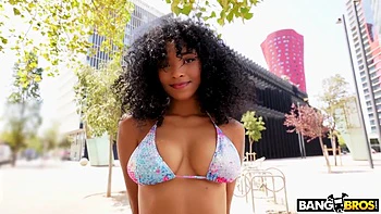 Columbian Cutie Barbie Rous Fucked In Public American