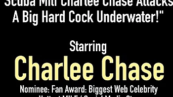 Charlee Chase Gets Fucked Underwater in Pool