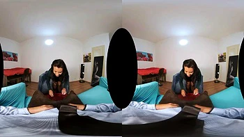 Cum in my tight pussy: Blowjob, Cowgirl  Babe VR Porn