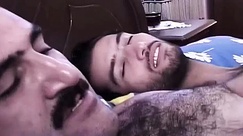 Hairy Arab MILF Sahin K Threesome Blowjob and Pussy Eating - Turkish Wife Neighbor Fuck