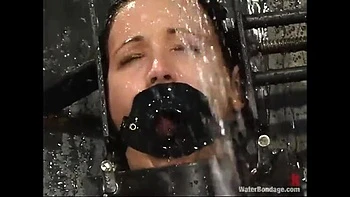 Gangbang Orgy with Brunette Teen Nicolette - Lesbian BDSM Fetish and Creampie