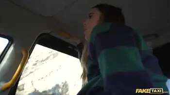 Fake Taxi Horny art student loves taking a masssive cock in her ass