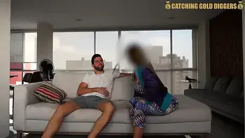 Colombian Big Booty Gold Digger Gets Fucked After A Workout