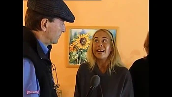 German Amateur Blonde Teen with Big Natural Tits Fucks Her Teacher in College Cowgirl