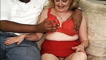 Blonde MILF’s Hairy Pussy Slammed by Big Cock