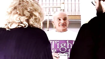 Hotwife moms getting fucked and creampied in swinger club