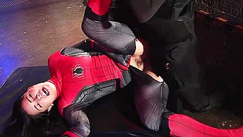 Spidergirl Is Dominated By Monster - Alina Lopez Czech Republic