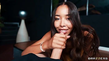 Exotic fuck doll with perfect ass Lia Lin rammed by large penis