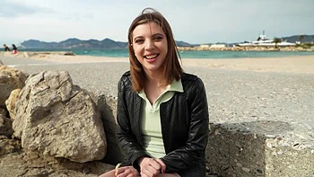 French MILF with big tits gets cast and fucked