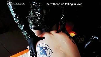 Two Blonde Dommes Peg Slave Husband - Empress Bella Sadica & Temptress Moon Hardcore BDSM