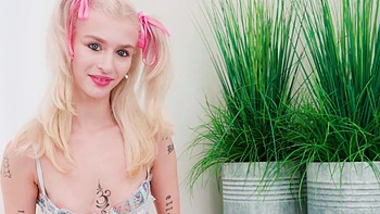 Mick Blue fucks cute blonde Emma Rosie’s pigtails hard
