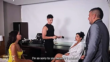 Mariana Martix Fucks Father In Law Before Wedding - Risky Latina MILF Doggystyle & Blowjob