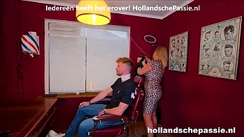 Dutch Blonde Gaby Hofstede Pays Debt with Big Tits Blowjob & Doggy