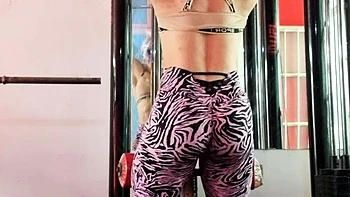 Amateur blonde MILF sucks and jerks cock in bed