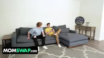 MomSwap - Hot Studs Cancelled Date Night And Spent Their Evening Eating Mature Cunts Instead