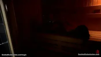 Hairy pussy babe gang bang fucked