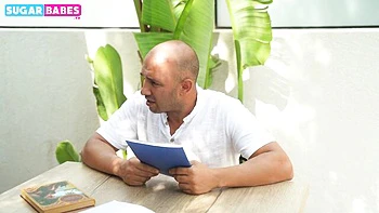 Greek sugar babes giving deep blowjobs