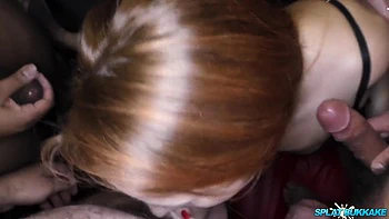 Dirty Chicks From The Uk Getting Sprayed With Cum With Melody Pleasure