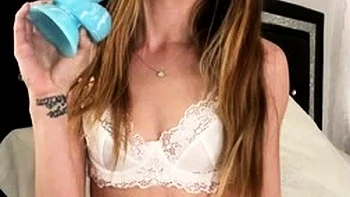 Piper Perri Fucks Anal with Blue Ice Dildo