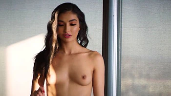 Sexy Latina Emily Willis Strips Naked Solo