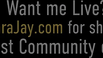 Watch extravagant Sara Jay's smut