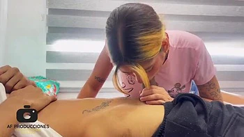 Stepsister Gabriela Wish Gets Anal and Blowjob Alone