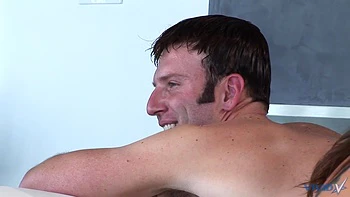 Brunette Domme Pegs Boyfriend with Doctor's Orders