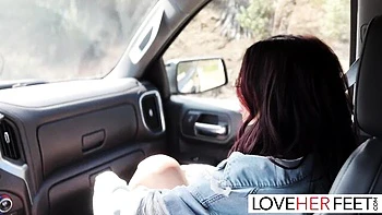 Admirable Hime's footjob handjob dirt