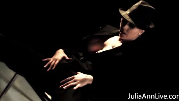 Cowgirl clip with beautiful Julia Ann from Julia Ann Live