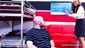 Aristocratic Julia Ann's big trailer