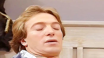 Vintage Brunette DP Anal Threesome Fuck