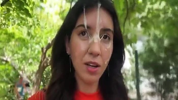 Wild Outdoor BJ with Stranger and Cum-Faced Katty