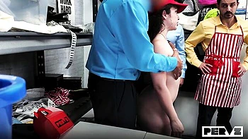 Pixie Smalls and Juan Largo Hardcore Gangbang