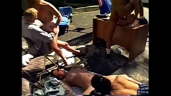 Garden MILF Candy Takes Big Cock Hard