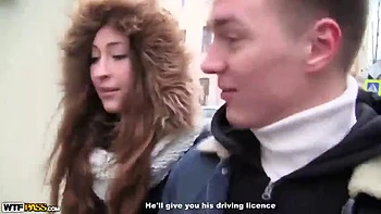 Brunette Teen Babe Riding Cowgirl Spooning