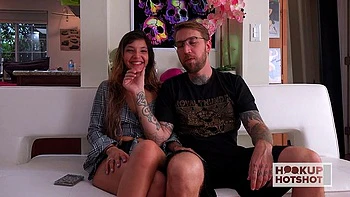 Сексуальная ню фотосессия Брайана Гоззлинга и Китти Каррера за кадром