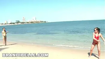 BRANDI BELLE - My Friends And I Getting Kinky On The Beach
