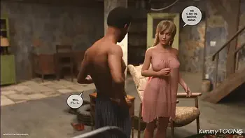 Lunch Break pt. 2 - Housewife caught fucking a Blackman in the basement