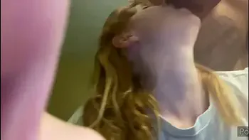 Sexy petite milf getting fucked from behind