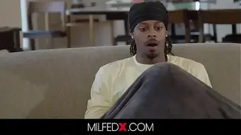 Busty Milf Lolly Dames Fucks Her Hubby's Friend While He Watches The Game